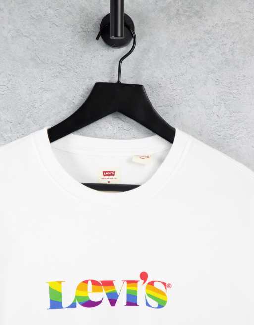Multicolour logo relaxed fit sweatshirt sales