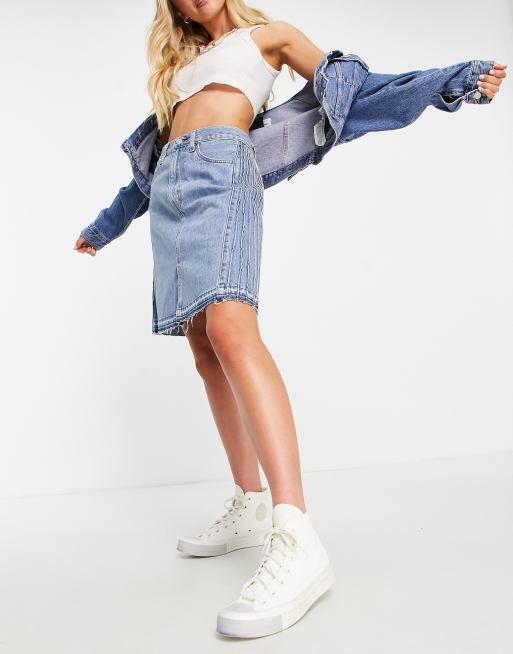 Levi's – Pride – Spódnica jeansowa ze średnim efektem sprania 