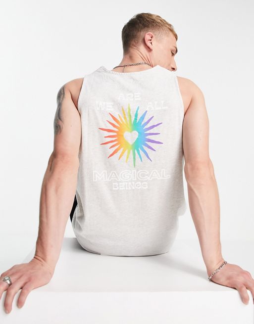 Levi's pride vest with backprint logo | ASOS