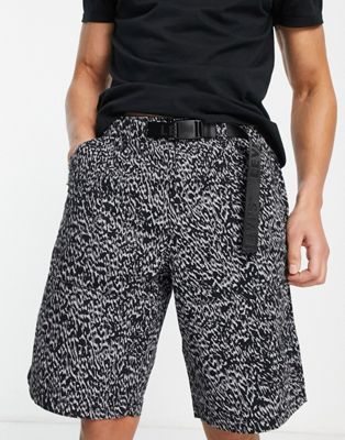Levi's printed shorts in black