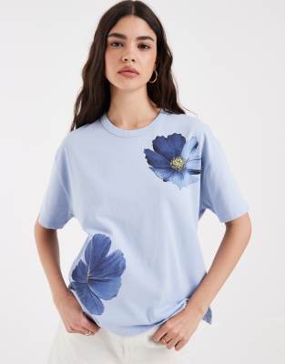 Levi's Printed T-shirt In Blue
