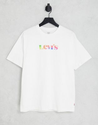 Levi's printed t-shirt in white