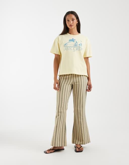 Levi's printed t-shirt in yellow , 4 of 4