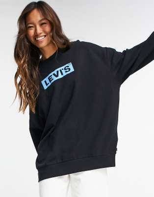 Levi's graphic raw cut on sale sweatshirt