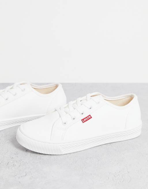 White deals levi sneakers