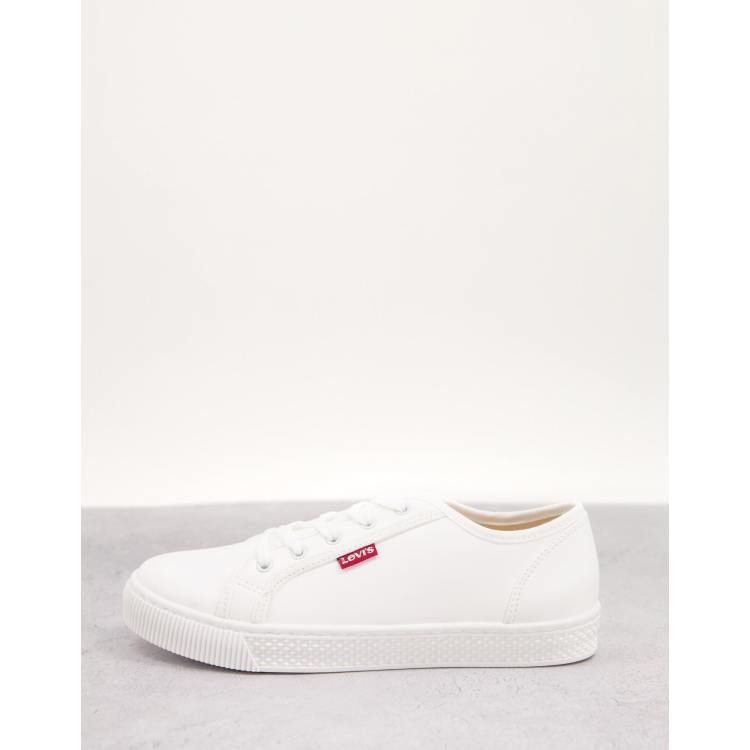 All white levis shoes sales