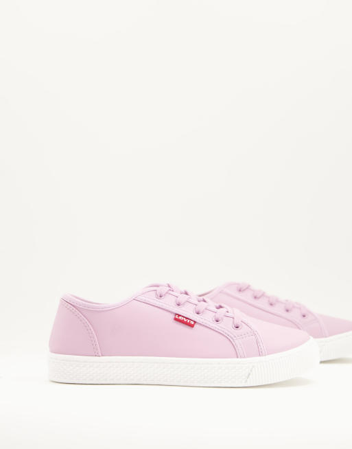 Levi's PU sneakers in lilac - PURPLE