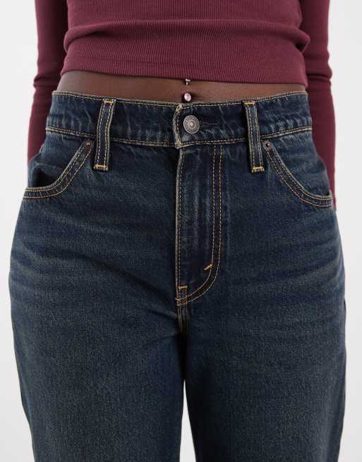 Levi's Puddle anpassbare Flare-Jeans in dunkler Waschung, 5 von 5