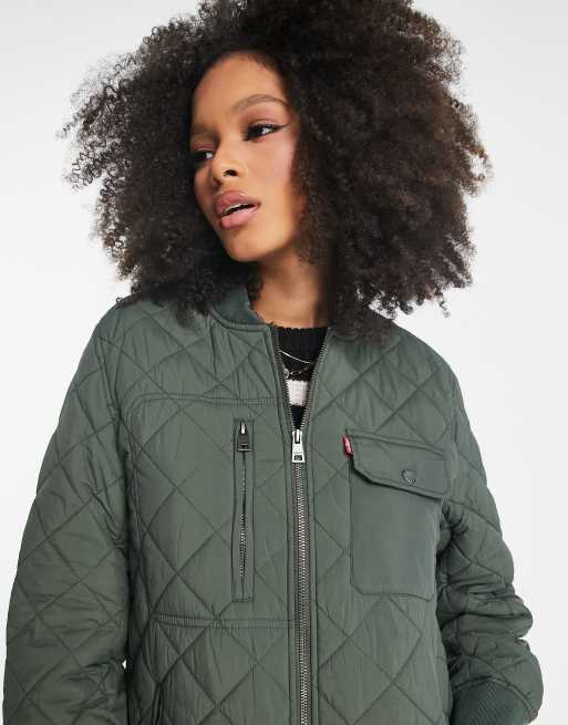 Levi's store quilted jacket