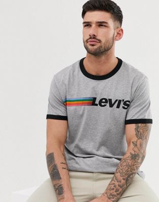 rainbow levis shirt