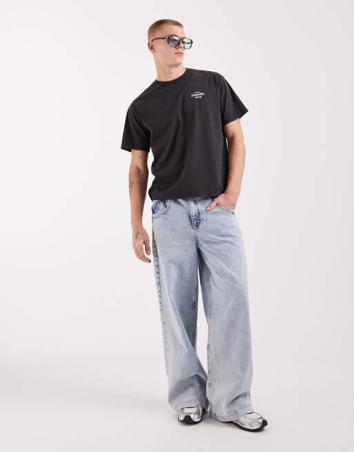 Levi's - Recht T-shirt met grafische logoprint in zwart, 2 van 5