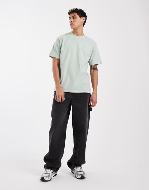 Levi's red tab garment dye vintage t-shirt in light green, 2 of 5