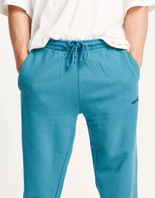 Blue and best sale red joggers