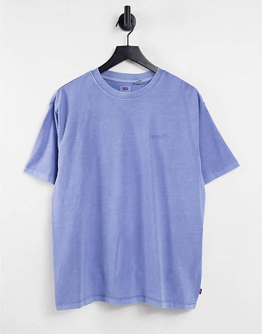 Levi's red tab vintage t-shirt in blue | ASOS