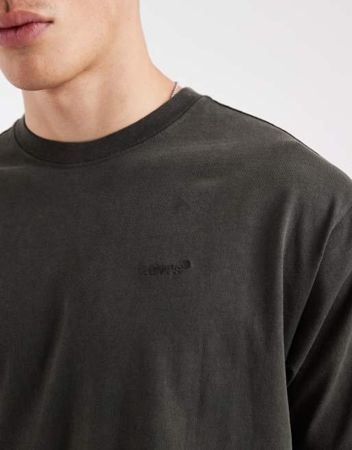 Levi's red tab vintage t-shirt in dark grey, 3 of 5