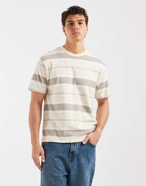Levi's red tab vintage t-shirt in green stripe, 3 of 5