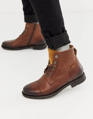 levis boots brown