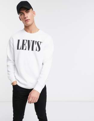 white levi sweatshirt