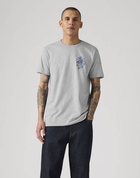 Levi's Relaxed fit graphic t-shirt in grey - view 1