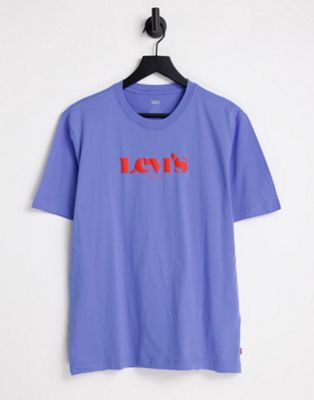Levi's relaxed fit logo t-shirt in blue