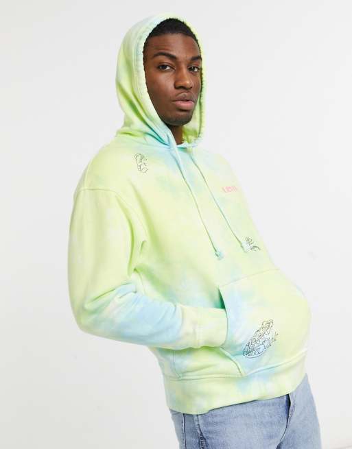 Levi's tie dye sweatshirt outlet