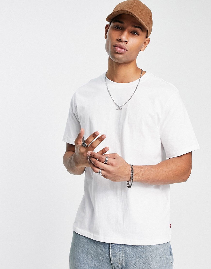 Levi's relaxed fit T-shirt with logo in white