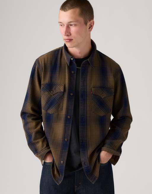 Levi's Relaxed fit western shirt in multi-color, 4 of 4