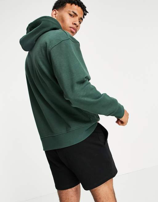 Levi's relaxed graphic hoodie in green | ASOS