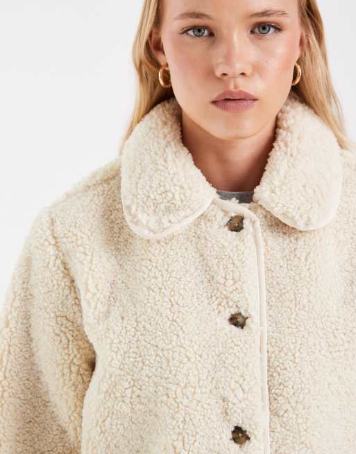 Levi's rema borg jacket in white , 2 of 4