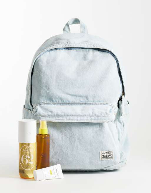 Levi's Remi Denim-Rucksack in verwaschenem Blau, 2 von 5