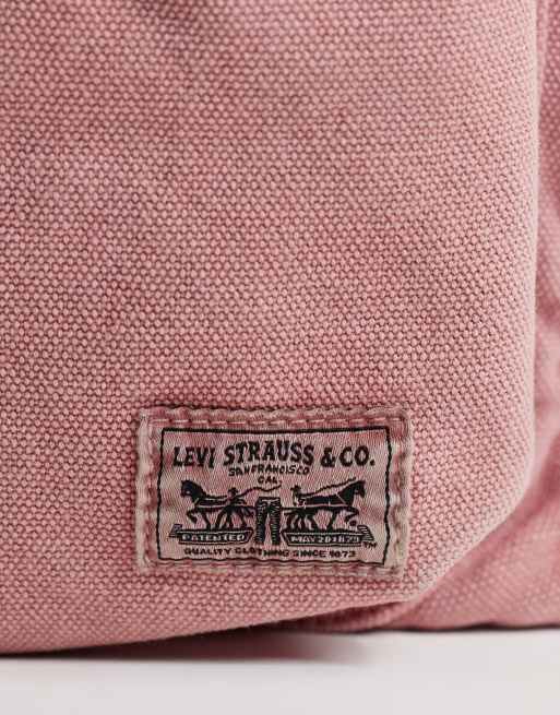 Levi's remi denim rygsæk i vasket pink, 4 af 5