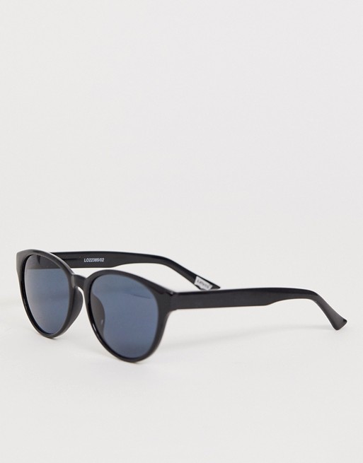 Levi's retro sunglasses with black frame and green smoke polarised lens