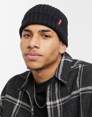 ribbed beanie levis