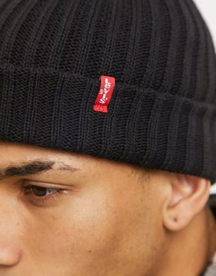 ribbed beanie levis