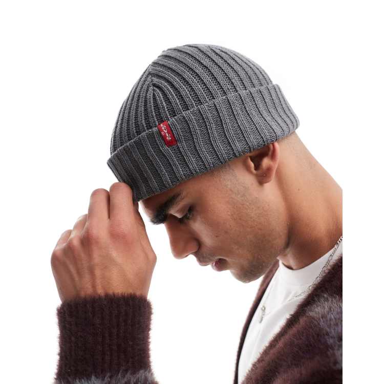 Levi's ribbed beanie hotsell