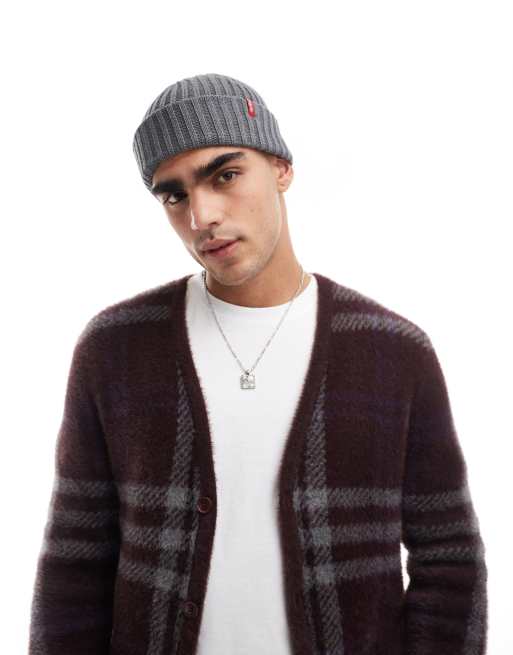 Levi's Muts Ribbed Beanie zwart 77138-0971-UN - Vergelijk prijzen