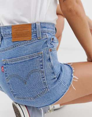 levi's ribcage shorts sale