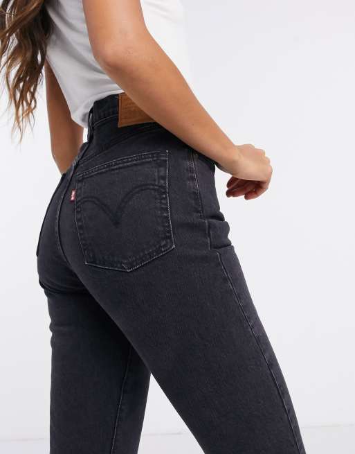 Levi ribcage hot sale skinny jeans