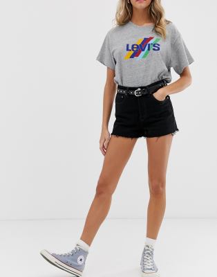 asos levis shorts