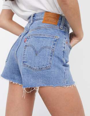 denim shorts levis