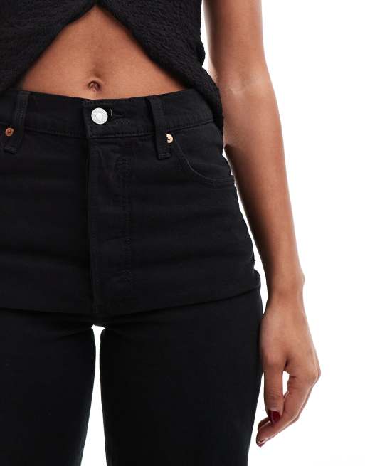 Levi's - Ribcage - Jean long droit - Noir , 4 de 5