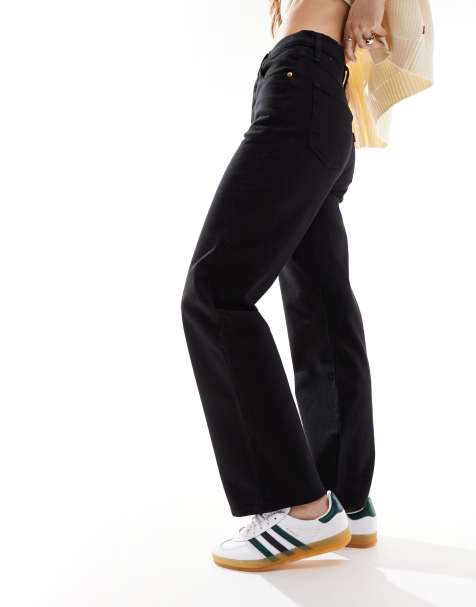Levi's - Ribcage - Sorte ankellange jeans - view 1