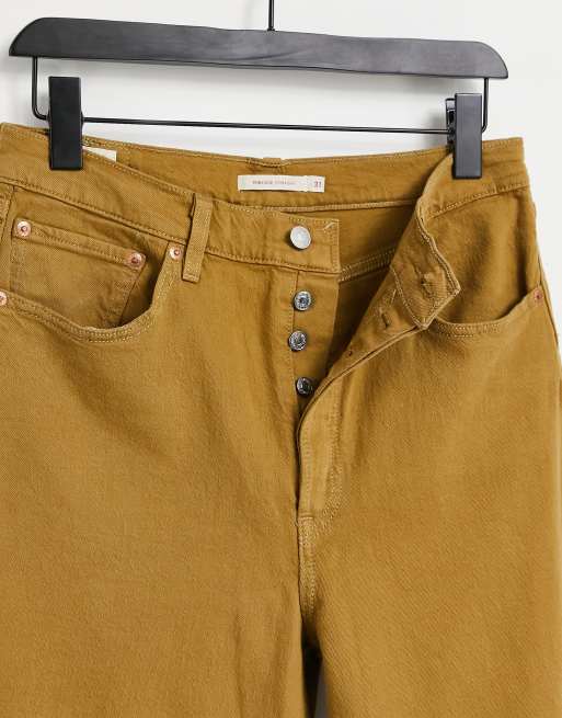 Levis shop mustard jeans