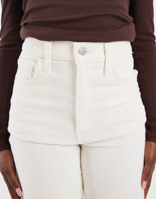Levi's ribcage straight full length jeans in white, 5 of 5
