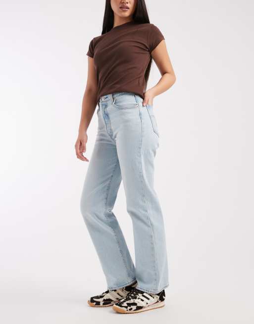 Levi's Ribcage straight jeans w jasnoniebieskim odcieniu, 2 z 5
