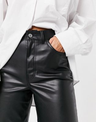 levis leather pants