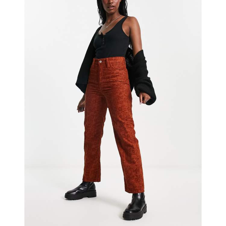 パンツ Roen side leopard design corduroy pants パンツ Roen side leopard design corduroy pants Roen side