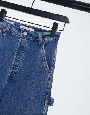 nine to five ribcage utility jeans