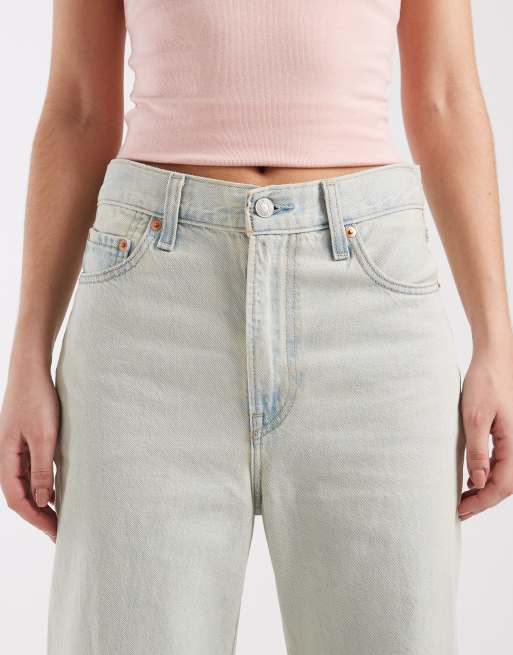 Levi's Ribcage Wide-Leg-Jeans in Bleach-Waschung, 5 von 5