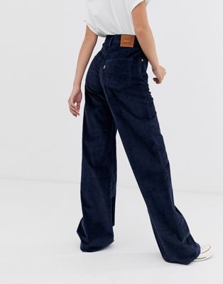 Levi's Ribcage wide leg trousers in 